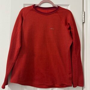 Patagonia Red Long Sleeve Shirt